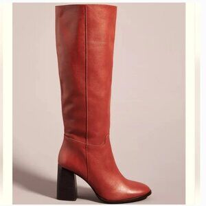 Nwot Angel Alarcon Jana Tall Boots - terracotta eu41 boots  us 10